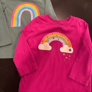 Cat & Jack Long Sleeve Shirts Size 2T